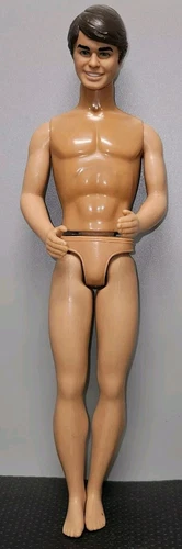 VTG MATTEL 1968 Ken Doll Taiwan Brown Hair Blue Eyes Unclothed **READ**