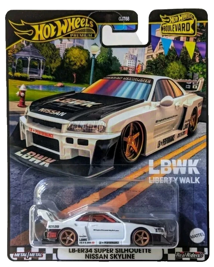 Vehículos diecast y de juguete Nissan Hot Wheels escala 1:64