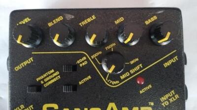 TECH 21 NYC USA SANSAMP ACOUSTIC DI PRE-AMP EQUALIZER from