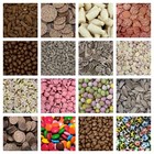 CHOCOLATE RETRO SWEETS CANDY Kids Treats Pick n Mix Footballs Beans Buttons