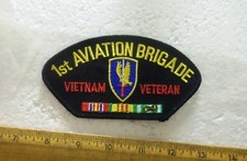 US Army - 1ère Brigade Aviation - Vétéran Vietnamien avec Rubans Patch Brodé 