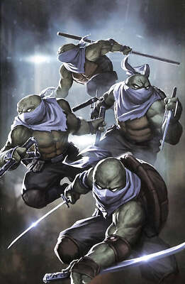 TMNT the Armageddon Game #1 - IDW - 2022 - Skan Srisuwan Virgin Cover