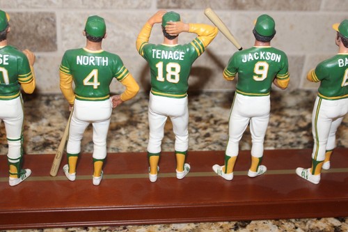 1973 Oakland Athletics World Series Champions Danbury Mint - Bild 8 von 12