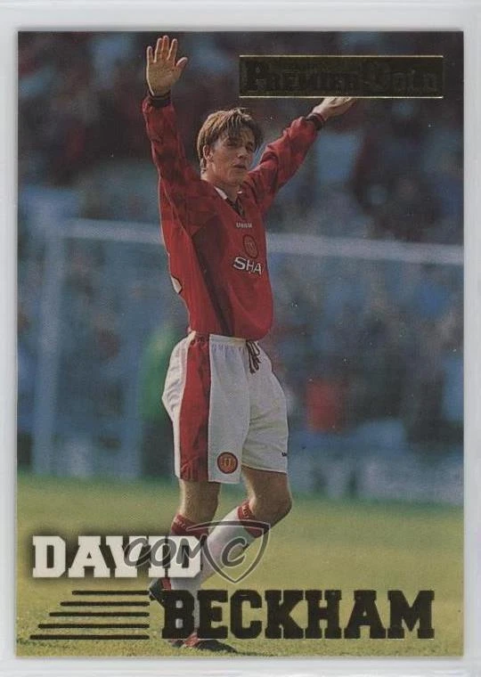 David Beckham trading card