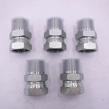 5 Pack Force 1"-16MP x 1"-16FPX Swivel Straight Adapters 1404-16-16