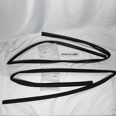 Door Glass Run Set – Front & Rear, LH & RH – Fits 1991–1997 Toyota Land Cruiser FJ80 / LX450