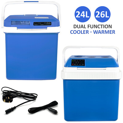 24L/26L Kühlbox Warm/Kalt Tragbare Kühlbox Auto Haus Elektro 240V AC / 12V DC
