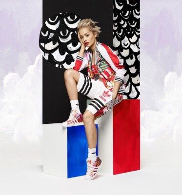 Adidas Originals x Rita Ora Dragon Print Track Jacket Red Adidas Originals x Rita Ora Dragon Print Track Jacket Red
