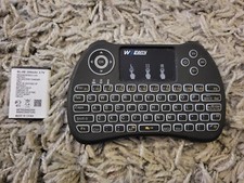 mini 2.4G wireless keyboard remote control backlight for smart TV Android TV box