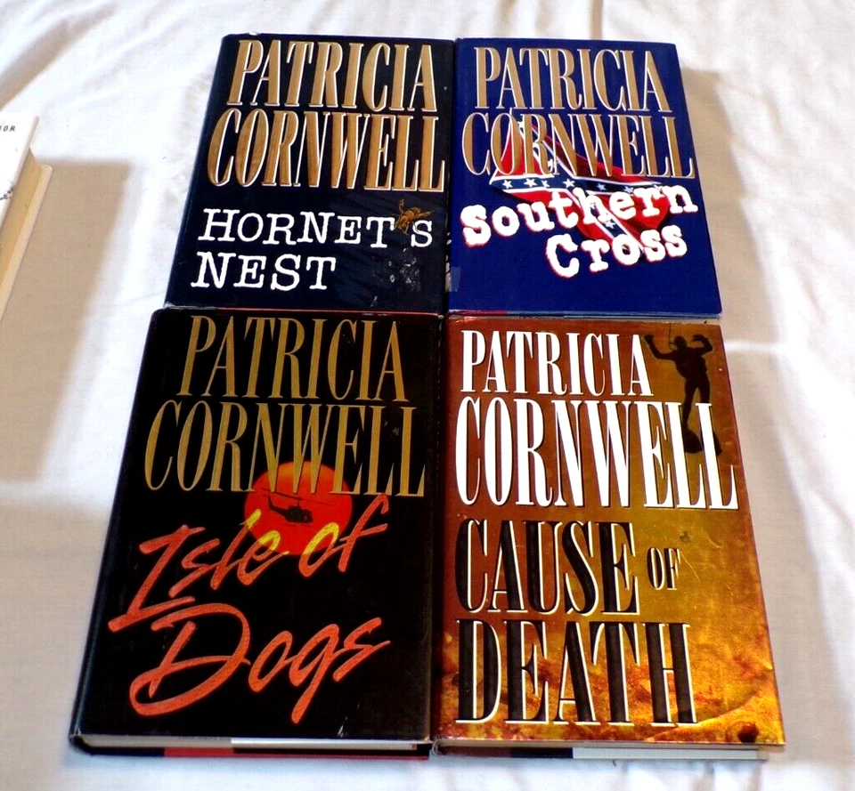 Lot 18 Patricia Cornwell Scarpetta HB Books Flesh & Blood Bone Bed Dust Factor - Image 4 of 4