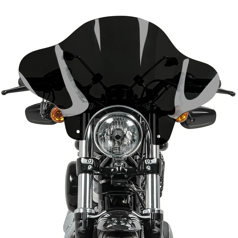 Windshield Batwing for Yamaha XV 1100 Virago dark smoke Foto 2 de 4