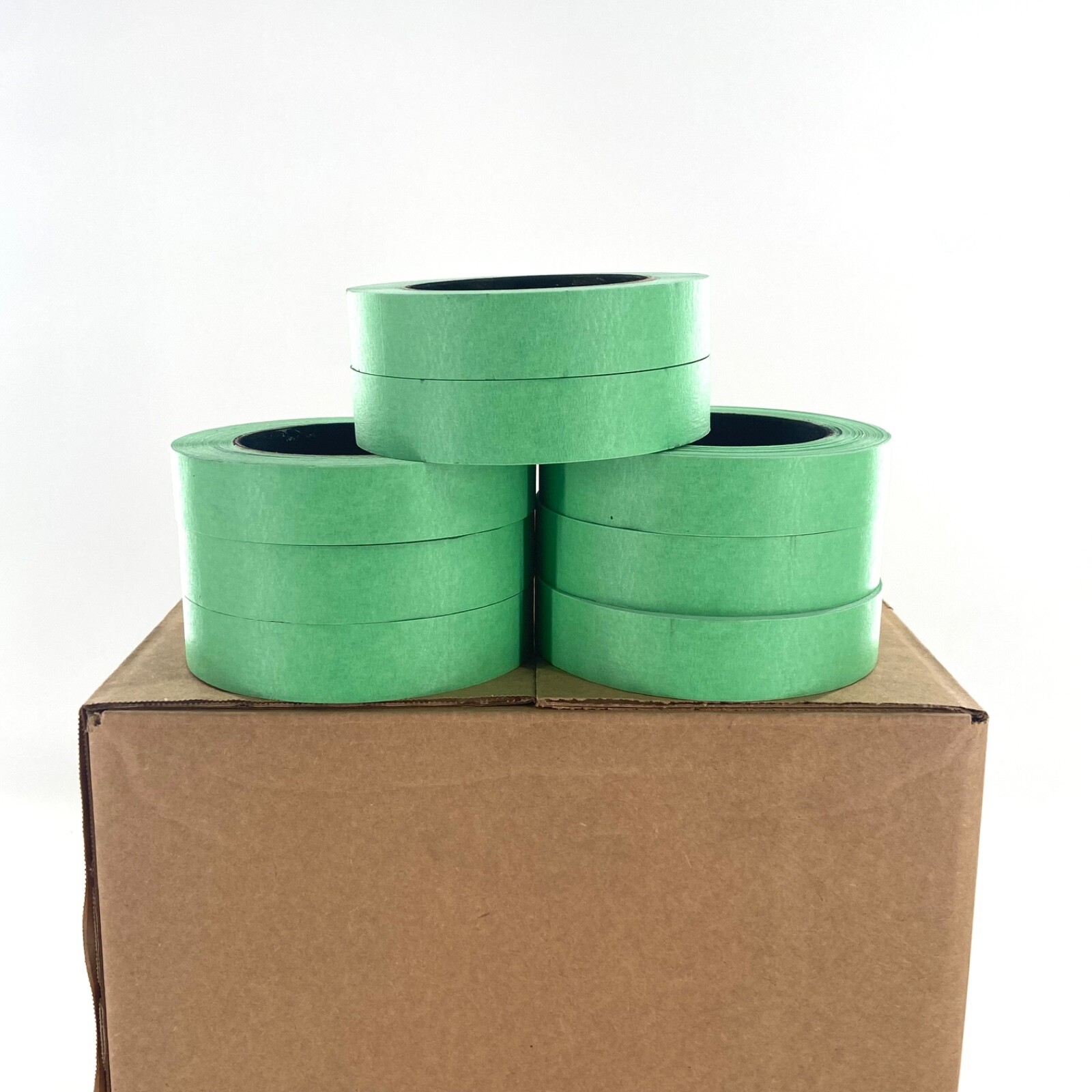 48 Rolls 1" X 60 Yards LIGHT GREEN Painters Masking Tape Made In USA