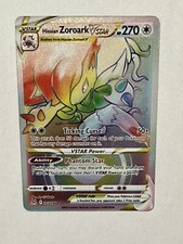 Pokémon TCG - Hisuian Zoroark VSTAR 203/196 Rainbow Secret Rare Lost Origin NM/M on eBay