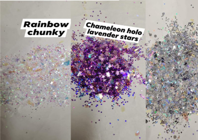 Glitzer Farbe Chamäleon Glasur für Wände Kinderzimmer Möbel Displays Geschäfte 