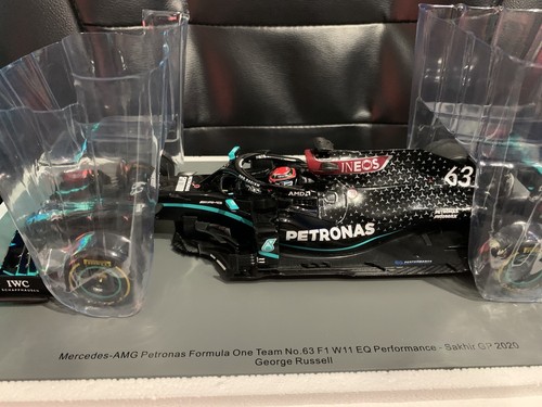 1/18 Spark George Russell Mercedes AMG W11 Sakhir GP 2020 - 第 2/6 張圖片