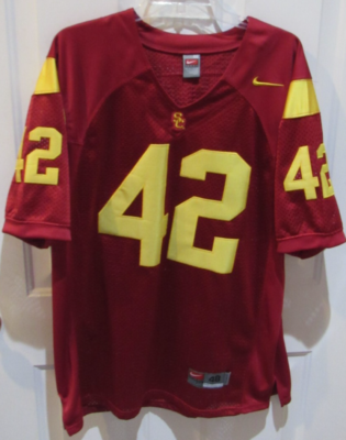 RARE USC Trojans Ronnie Lott # 42 NCAA football Jersey Size 48