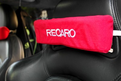recaro red car seat