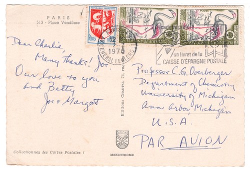 Place Vendome, Paris, France - Postcard - 1970's - VG - Picture 2 of 2
