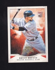 2015 Diamond Kings Bryce Brentz Rookie #185 Boston Red Sox