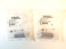 (2) NIB Turck U6551 Model BS 8141-0/PG9 Field Wireable Connectors: M12, 250V, 4A