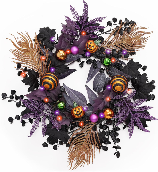 Valery Madelyn Halloween Deko, 46Cm Halloween Kranz-image
