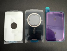 OEM iPhone 17 Pro Back Glass Cover Rear Housing w/Camera Lens Magnets Adhesive