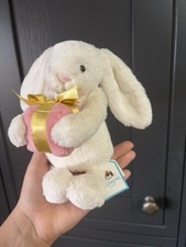 Jellycat Bashful Bunny With Present, Brand New With Tags