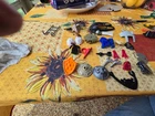 MOTU Vintage Castle Grayskull Sword Gun and Weapons Rack Accessories Lot 1