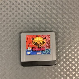 3-D Tetris Game + Instruction Manual Booklet (Nintendo Virtual Boy) Authentic!