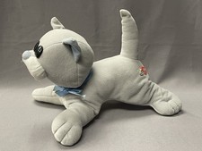 80 s Vintage Pound Puppies Purries Prototype Sample Grey Blue Unproduced Large