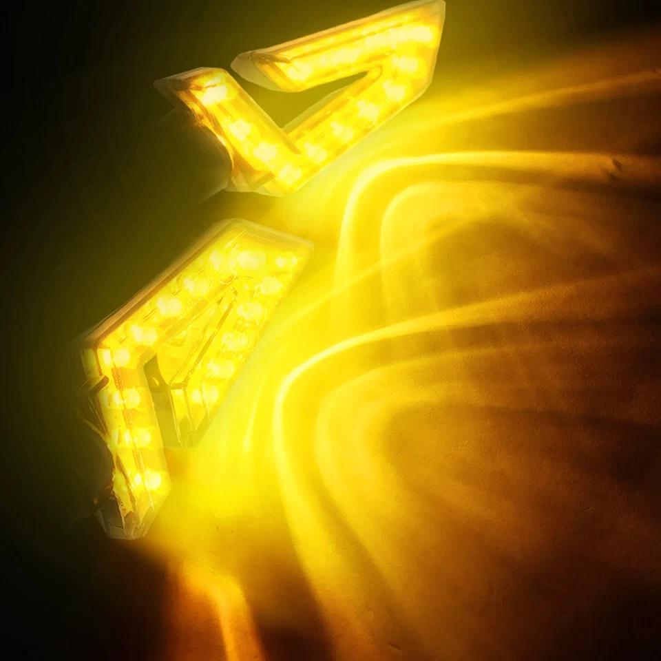 Luz intermitente LED intermitente de señal de giro para motocicleta Suzuki DRZ400SM DR650SE DR350 DR200 Foto 3 de 4
