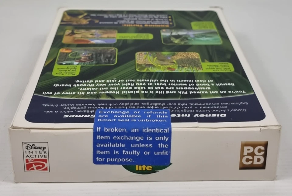 A Bug's Life PC CD Rom Video Game 1999  Big Box Complete with Manual - Image 4 of 4