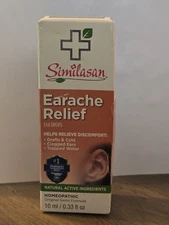 Similasan Earache Relief Drops, Homeopathic 0.33 fl oz Exp: 04/2028