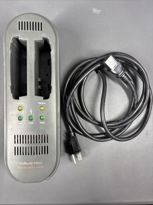 Wavetek Lantek Pro XL Dual Bay Battery Charger Tested Working