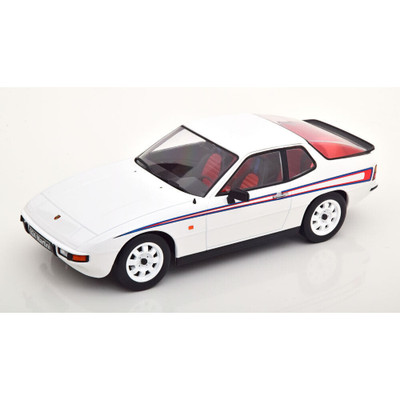 PORSCHE 924 MARTINI 1985 WHITE 1.18 Kk Scale Auto Stradali -D- Neues Modell