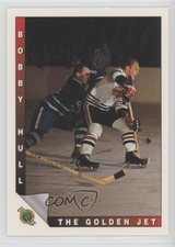 1991-92 Ultimate Original Six Blank Backed Promos Bobby Hull (Being Checked) 0q3