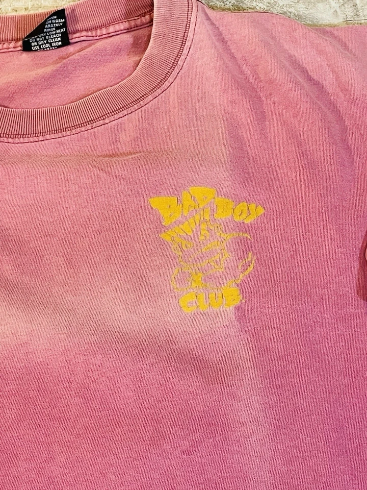 Vintage Bad Boy Club House Of Pain Bodybuilder Men’s Large Purple T-Shirt - Image 4 of 4