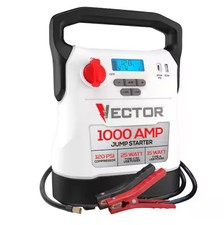 VECTOR 1000 Amp Jump Starter, Compressor, USB Power