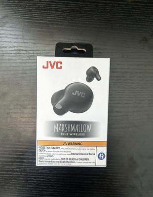 JVC Marshmallow True Wireless Noise Canceling  Earbuds Black