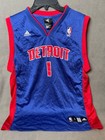 VTG Adidas Detroit Pistons Billups NBA Replica Jersey sz Youth L