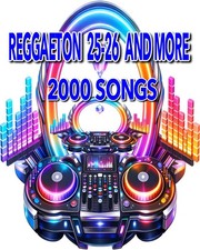 REGGAETON 2025- 2026 AND MORE FOR DJs  Party's, TV, DJ, USB Drive 32gb