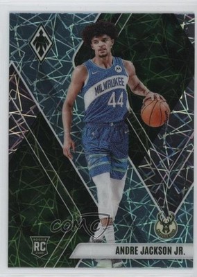 2023-24 Panini Phoenix Rookies Teal Lazer Andre Jackson Jr #279 Rookie RC d4y