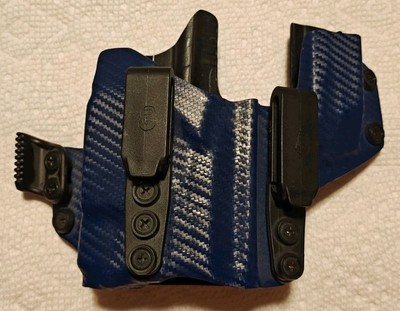 Burlyman Tact. AIWB Holster for H&K VP9SK 9mm & attached Olight PL mini 2 light 