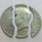 1971-D Kennedy Half Dollar- Error/Man Made? (Lot#1)