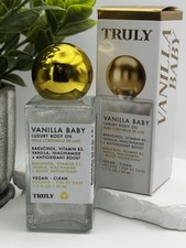 TRULY Vanilla Baby Luxury Body Oil 1.7 fl oz 50ml New In Box 
