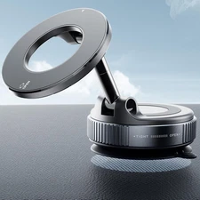 Upgraded Suction Cup Phone Mount Nano Gel 360° Vacuum Magnetic Car Phone Holders