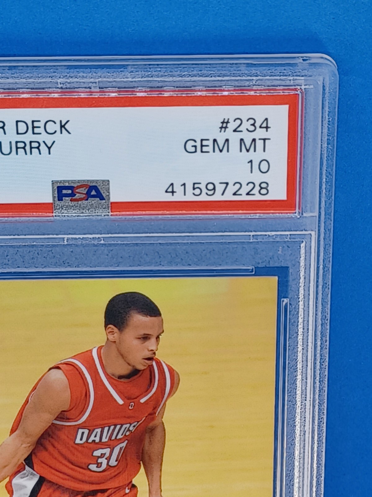 STEPHEN CURRY PSA 10 2009-10 UPPER DECK #234 STAR ROOKIES RC  WARRIORS Rookie view 5