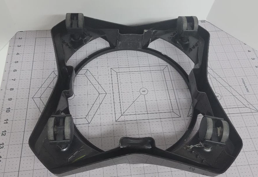 Carretilla rodante Rainbow SE D4C D3C base de rueda caddy rodillo bote aspiradora piezas Foto 4 de 4