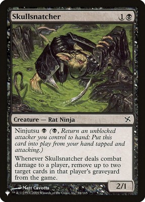 MTG Magic the Gathering Skullsnatcher (BOK-84/3034) The List LP