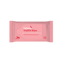 Cutania TrisEDTA Wipes Cleaning Superficial Wounds Or Skin Erosion Antibacterial